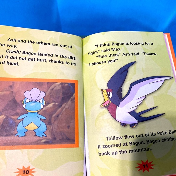 POKÉMON BAGON CAN FLY 2005 HARDCOVER BOOK OFFICIAL POKÉMON MASTERS CLUB LIKE NEW - Picture 5 of 14